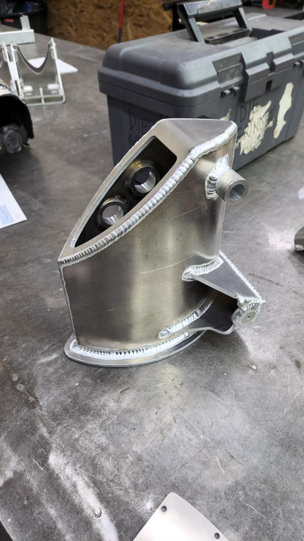 Fabricated aluminum part
